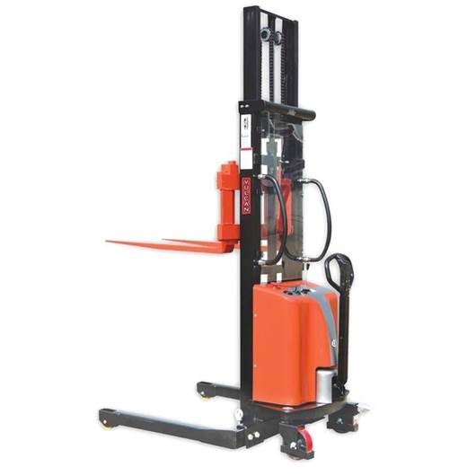 Picture of VULCAN Semi Electric Straddle Stacker with Adjustable Forks